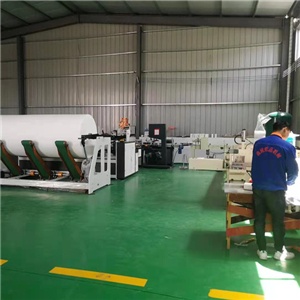 新鄉衛(wèi)生紙加工客戶現場